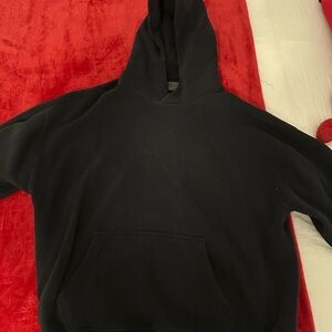 Abercrombie & Fitch Men's Black Hoodie Sweater